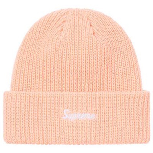 SS21 Supreme Loose Gauge Beanie - Beige - Picture 2 of 4